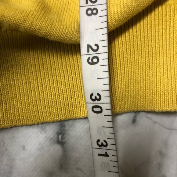 Nautica Mens V Neck Yellow Sweater Light Weight Size XL NWT - Picture 6 of 6